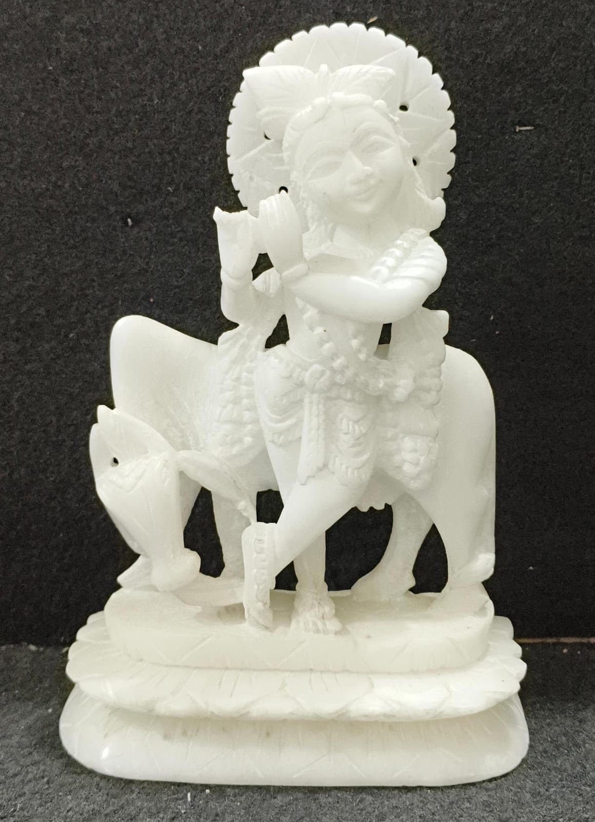 Lord Krishna Murti (White)