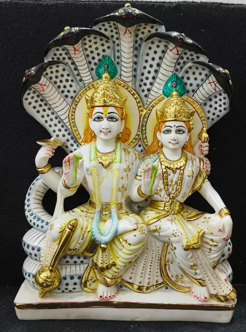 Lord Vishnu & Goddess Lakshmi Murti