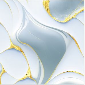 Premium Stone Tile - Model GOLDEN BLUE